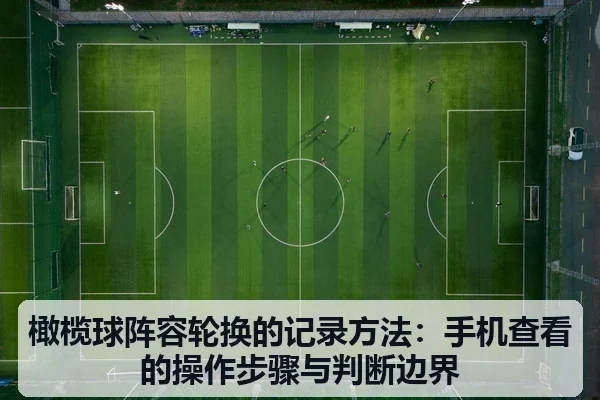 橄榄球阵容轮换的记录方法：手机查看的操作步骤与判断边界